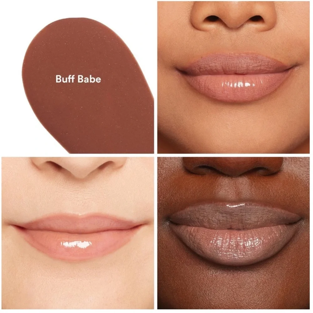 3/$20💗 Ulta Beauty Juice Infused Tinted Lip Oil in Buff Babe (Light Beige)